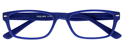 Gafas de lectura Feeling SPH +3 I NEED YOU con montura ligera y cómoda de 1 pieza