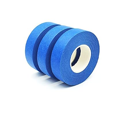 Zo.Yehaa Blue Painters Tape Masking Tape Wide 3/4 inch X 33 Yards X 3 Rolls, Blue Tape Painters for Arts DIY Crafts Painting Labeling Decoration School Projects Home Office