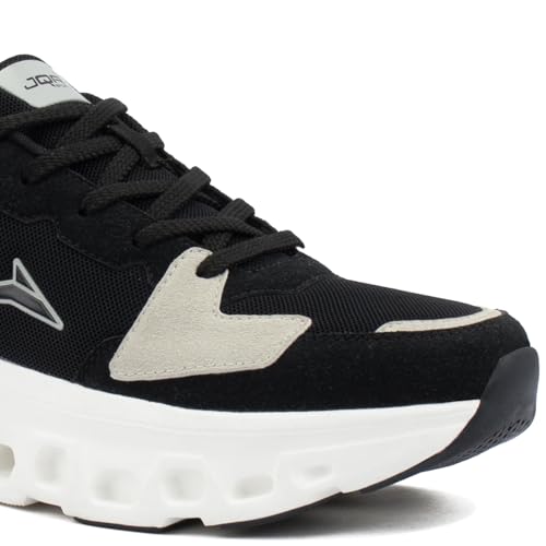 Image of JQR Slipstream Sports Shoe for Men | Breathable Mesh | Shock Absorption | Nonslip | Lightweight & Comfortable | Stylish & Durable for Running, Gym, Walking, Jogging & Casual Use for Everyday Wear