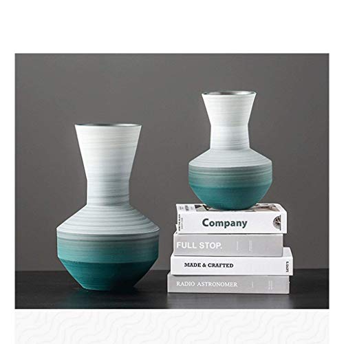 Vase fleur design céramique stable pour table basse salon - 8