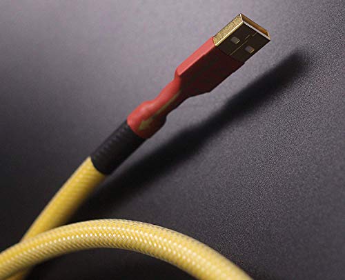 YB-Y1 HiFi HighQuality, 4N OFC USB2.0 A to B Digital Audio DAC Cable, Professional USB 2.0 Cable, YB-Y1 (0.5M/1.6ft) - Image 3