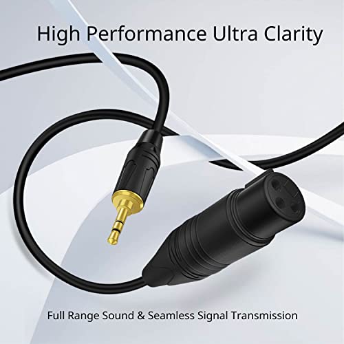 Tnp 3.5Mm (1/8 Inch) To Xlr Cable (10Ft) Male To Female Trs Stereo Headphone Aux Audio Jack Plug Converter Wire Cord For Laptop, Tablet, Audio Equipment #TOP1