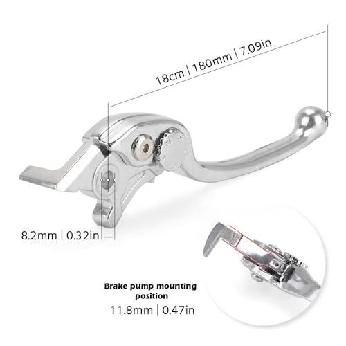 Levier de frein réglable pour corriger la garde sur CB250F et CB125R - 4