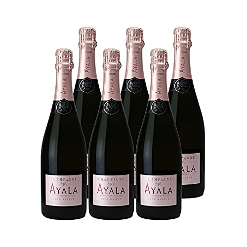 Champagne Rosé Majeur Rosé - Maison Ayala - Rebsorte Chardonnay, Pinot Noir, Pinot Meunier - 6x75cl - 90/100 Wine Spectator