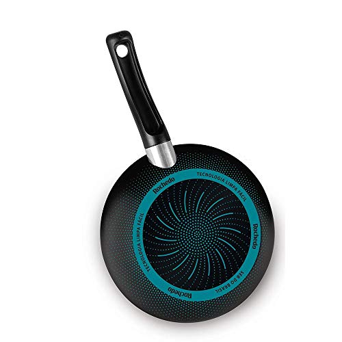 Frigideira Francesa Rochedo Smart Antiaderente Preta 18CM