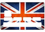 Sticker CB Drapeau Angleterre pour carte bancaire Made in France