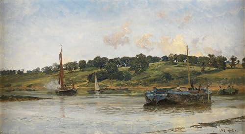 Impression Tableaux Peinture sur Toile de Qualité William Lionel Wyllie Design 60x90cm