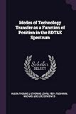 Modes of Technology Transfer as a Function of Position in the RDT&E Spectrum