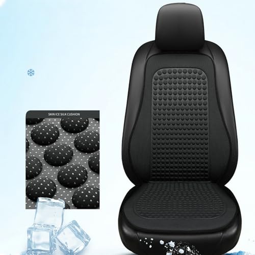 Doiyislem Cooling Car Seat Cover, Cooling Car Seat Cushion, Breathable Front Seats Coolings Air Seats Cushion, Black - Image 5