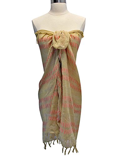 Luxury Divas Gauze Weave Light Infinity Scarf2