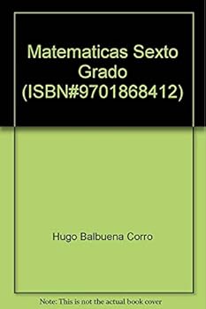 Paperback Matematicas Sexto Grado Book