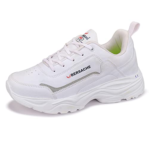Image of BERSACHE Premium Sports,Gym, Trending, Stylish Running Shoes for Men (Blue)