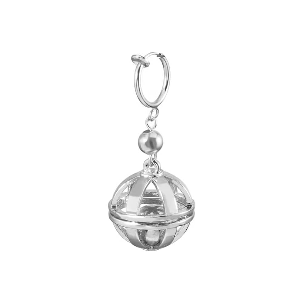 Silver Earring of the Founding Member of the Gang - Pidak Shop, 50, Metal Silver