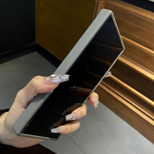Étui magnétique S25 violet foncé mat avec support pliable - 3