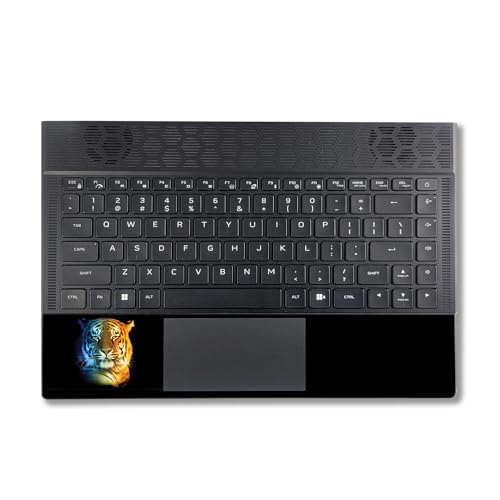 Image of MightySkins Skin Compatible with Alienware X14 R2 (2023) Full Wrap Kit - Tri-Color Tiger | Protective, Durable, and Unique Vinyl Decal wrap Cover | Easy to Apply & Change Styles | Made in The USA