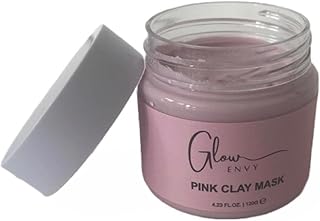 Máscara de arcilla rosa