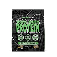 Faction Labs 100% Whey Protein Powder, Mint Chocolate Flavour, 1 kg – WPI/WPC 55/45 Blend for Fast Uptake – 25 g Protein Per Serve with Digestive Enzymes, Low Sugar and Fats, Gluten Free