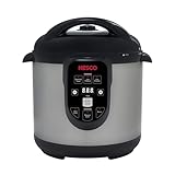 Nesco NPC-9 Smart Electric Pressure Cooker and Canner, Stainless Steel, 9.5 Qt