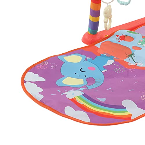 Almofada de Chute Musical para Bebês, Caneleiras para Piano, Luzes Destacáveis para Crianças, Brinqu