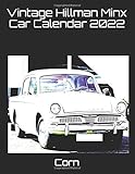 miniclip  Vintage Hillman Minx Car Calendar 2022