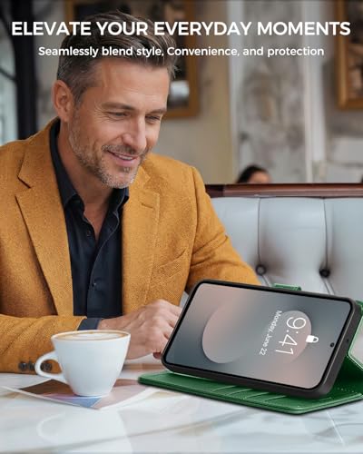 Étui cuir Samsung S25 FE idéal pour voyager léger en toute sécurité - 7