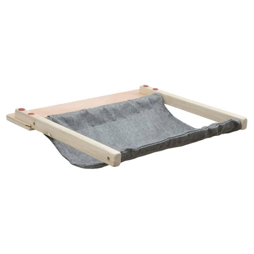 Kerbl Tofana Wall Hammock, 45 x 40 x 1.5 cm, Grey