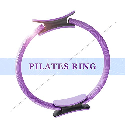 Jbm 13 Inch Pilate Circle, Exercise Yoga Pilates Magic Circle With Dual Grip Handles For Fitness Training #TOP7