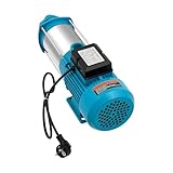 Kreiselpumpe Selbstansaugend 2200 w, Edelstahl Gartenpumpe Wasserpumpe Zentrifugalpumpe, 10 m Max. Ansaugtiefe, Saugpumpen Für Wasser Bewässerung, 4000 L/H