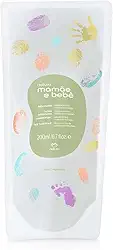 Refil Hidratante Tradicional Mamãe Bebê Natura Rápida Absorção 200ml