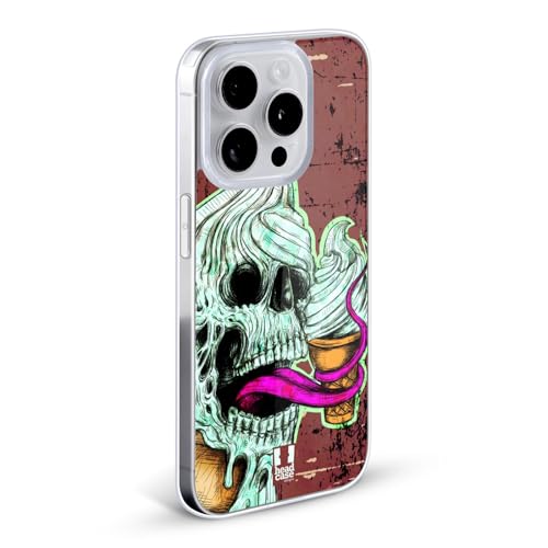 Coque Gel iPhone 7/8/SE MagSafe Vanille Menthe Crâne - 2