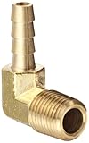 Dixon EL2H2M Brass Hose Fitting, Insert 90 Degree Elbow, 1/4