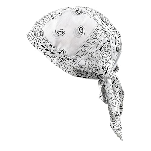 Multifunctional Headwear Pirate Styles Bandana Cap for Sun Shielding Cycling Hiking Running Easy Wear As Hat or Scarf Sun Scarf 