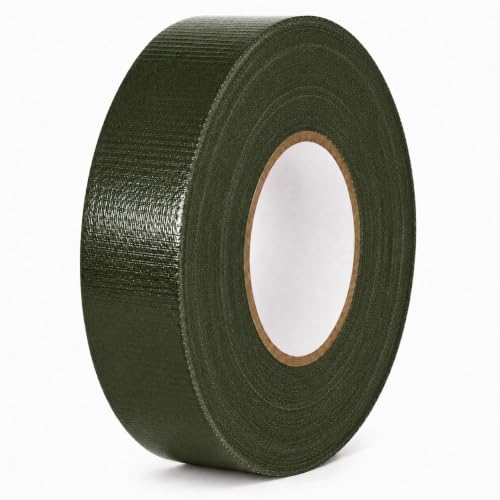 Image of GGR Supplies CDT-36 Industrial Grade Cloth Duct Tape, Olive Drab 1.5 Inch x 60 Yards, Waterproof UV Resistant Heavy Duty, Clean Removal with No Sticky Residue for Repairs, Packaging, and Bundling