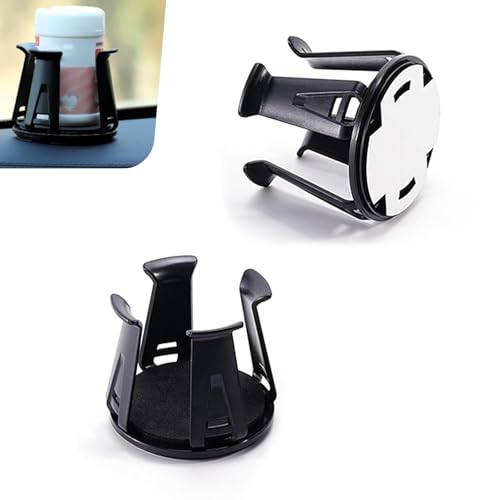 2 Piezas Adaptador para Portavasos de Auto Antideslizante miniatura 1