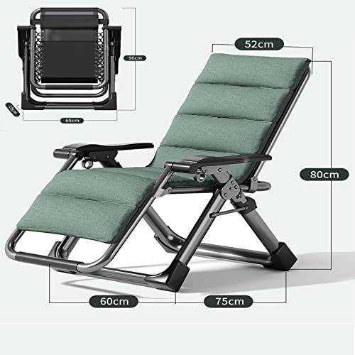 Dossier réglable sur cette chaise inclinable extérieur contre le mal de dos