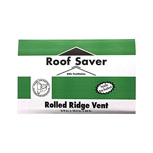 Roof Saver 50ft Rolled Ridge Vent