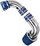 Rtunes Racing Cold Air Intake Kit + Filter Combo BLUE Compatible For 96-05 Chevrolet S10/Blazer/GMC Sonoma/Jimmy / 97-00 Isuzu Hombre / 96-01 Oldsmobile Bravada 4.3L V6