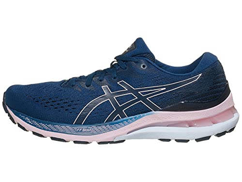 ASICS Women's Gel-Kayano 28 Running Shoes, 6, MAKO Blue/Barely Rose
