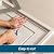 Genesis 2ft x 2ft White Icon Coffer Ceiling Tiles - Easy Drop-in Installation – Waterproof, Washable and Fire-Rated - High-Grade PVC to Prevent Breakage - Package of 12 Tiles