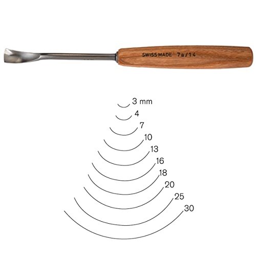 PFEIL "Swiss Made" 10mm #8 Sweep Spoon Gouge #1