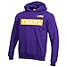 Little King NCAA Toddler Boys Polyester Performer Hoodie Sweatshirt with Team Colors-LSU-Purple-2T