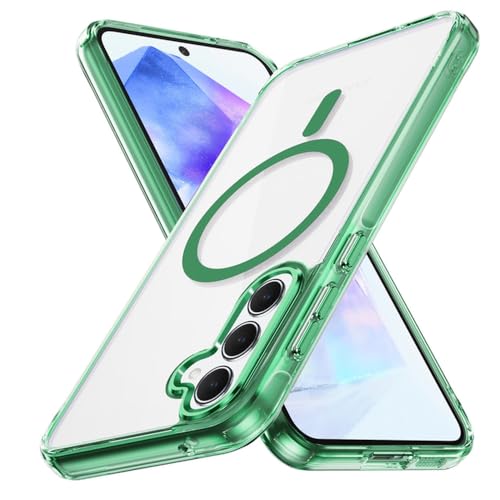 Coque Galaxy S24 Ultra magnétique antichoc transparente en acrylique compatible charge sans fil