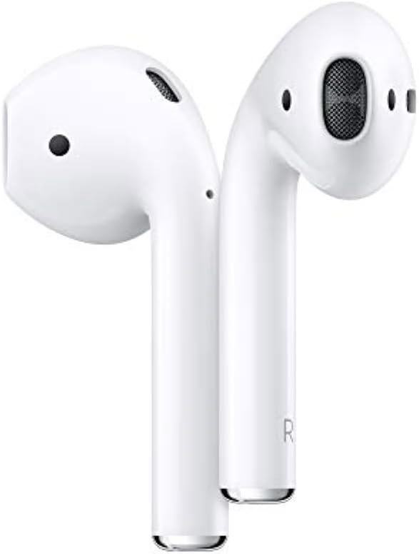 AirPods Wireless Ear Buds, Bluetooth Headphones with Lightning Charging Case Included, Over 24 Hours of Battery Life, Effortless Setup for iPhone