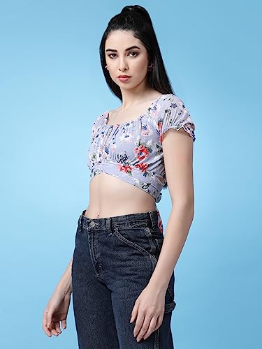 Image of OOMPH! Women's Floral Relaxed Fit Top