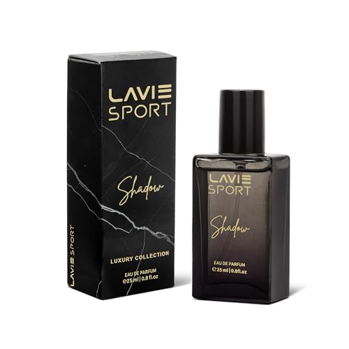 Image of Lavie Sport Shadow | Long Lasting Perfume for Men | EDP 25ml |Bergamot, Pepper, Oud, Amber, Leather, Vetiver, Musk | Premium Unisex Fragrance