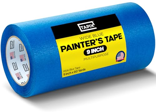 Ruban de peintre bleu large 22,9 cm x 58,4 m pour masquage et impression 3D