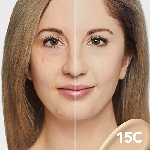 Dermablend Flawless Creator Multi-Use Liquid Foundation Makeup, 15C- Shade, Full Coverage Foundation, 1 Fl Oz #TOP1