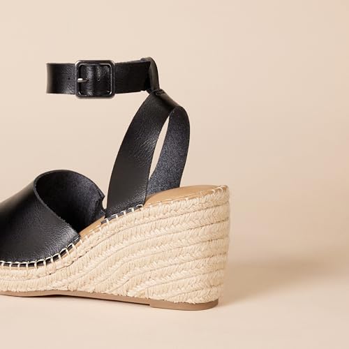 Sandale espadrille compensée femme confortable talon été