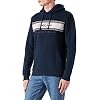 Jack & Jones JJLEO Sweat Hood Sweatshirt Capuche, Blazer Bleu Marine, L Homme