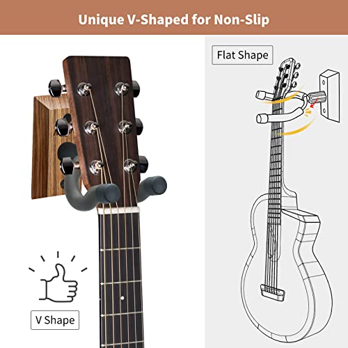 Neboic Lot de 3 Support mural pour guitare, Support de guitare rembourré doux, base en bois dur, Accroche Support… - Les Beatles, Paul McCartney, John Lennon, RIngo Starr, George Harrison Neboic Lot de 3 Support mural pour guitare, Support de guitare rembourré doux, base en bois dur, Accroche Support… – Image 5